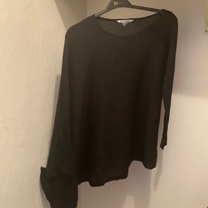 Asymmetrical poncho
